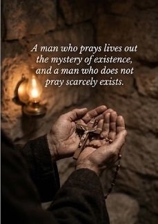 A MAN WHO PRAYS LIVES