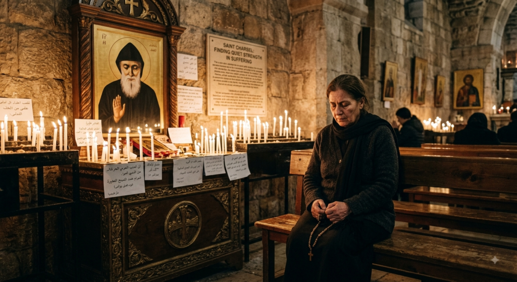 Finding Quiet Strength in Suffering Through Saint Charbel