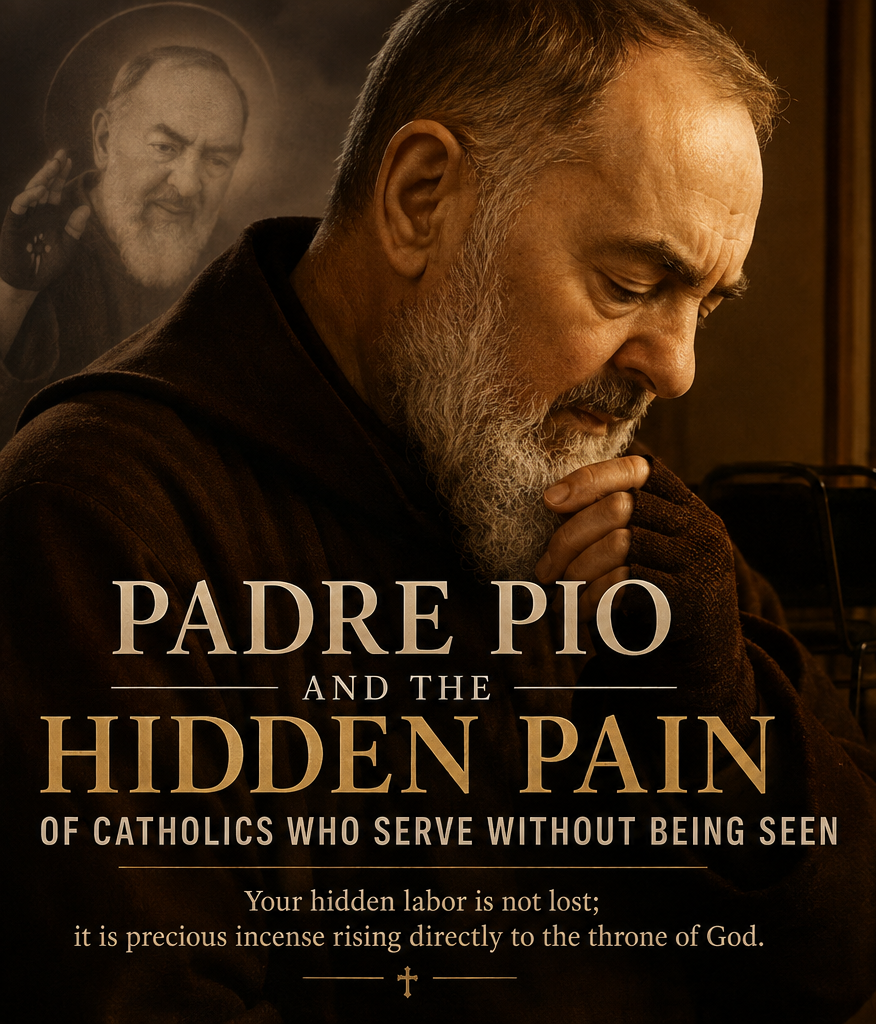 PADRE PIO AND THE HIDDEN PAIN edited