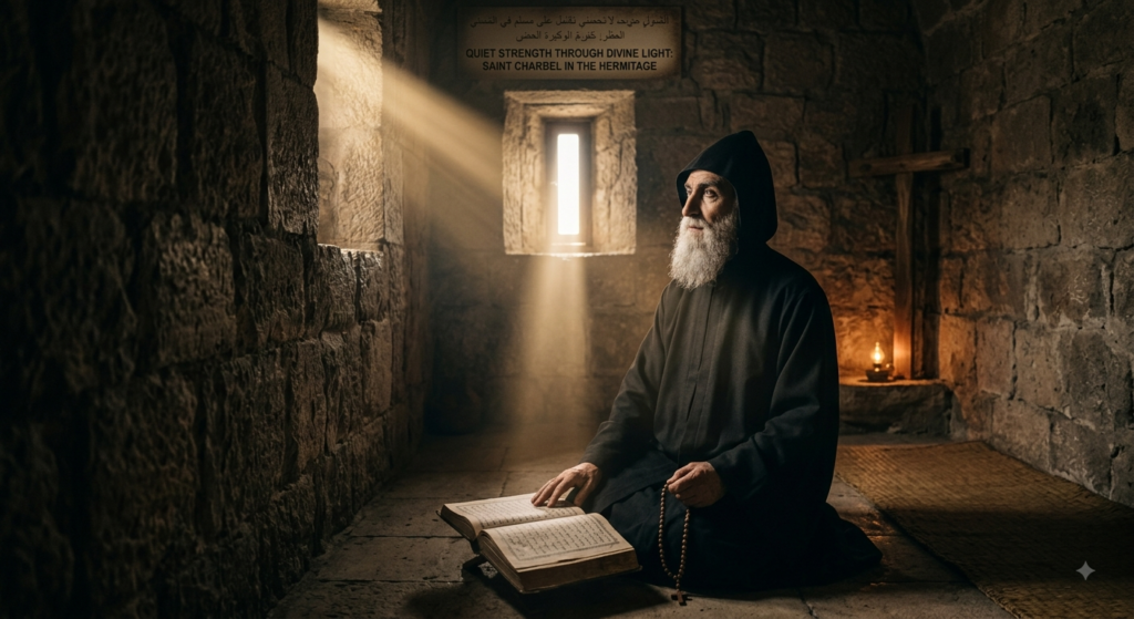 Saint Charbel Finding Quiet Strength in Suffering Through