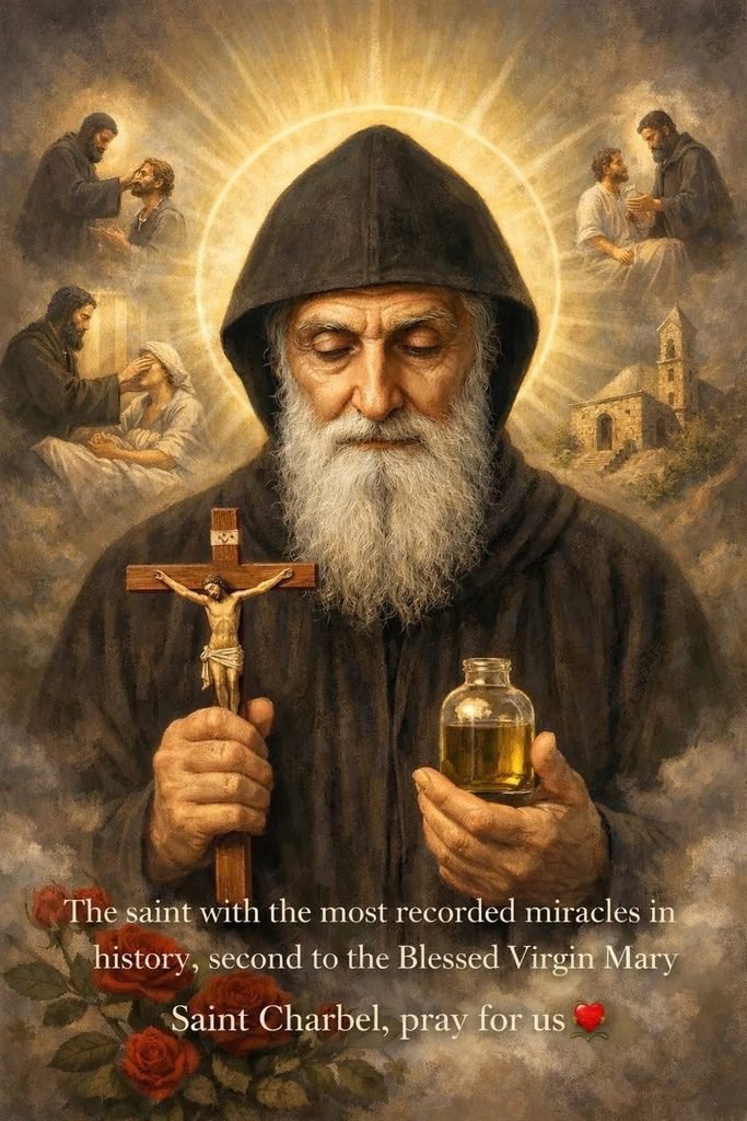 Prayer to Saint Charbel During Times of Spiritual Dryness