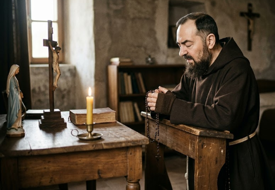 padre pio oração fortalecer a fé