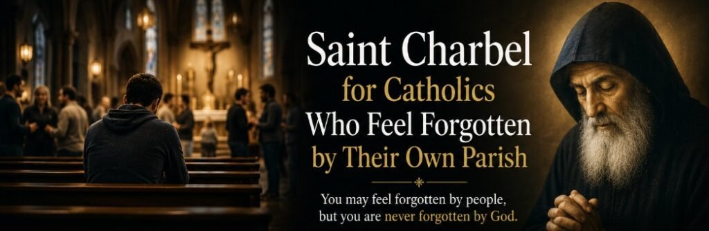 saint charbel for catholics who feel forgotten by their own parish
