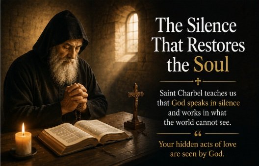 the silence that restores the soul